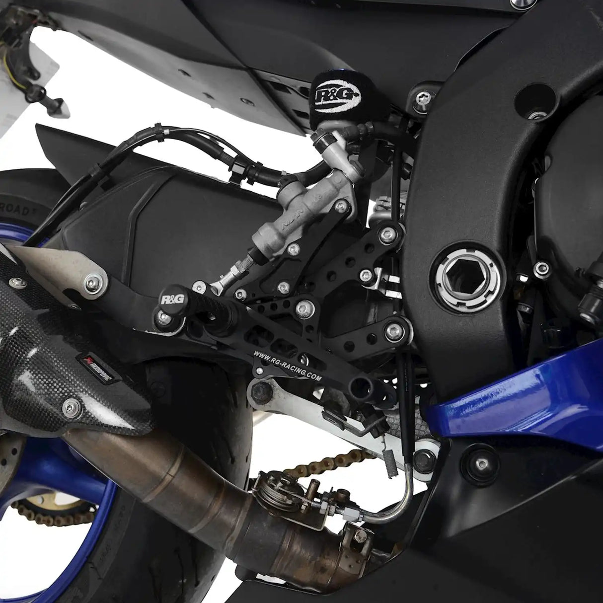 R&G Adjustable Rearsets for Yamaha YZF-R6 '17-