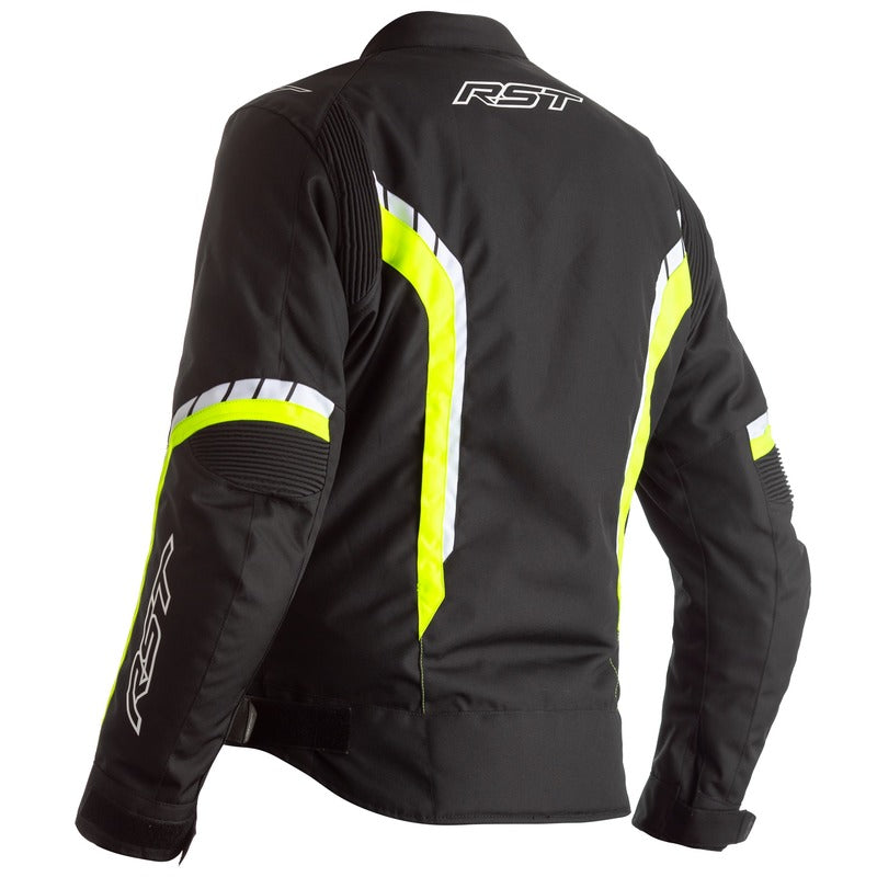 RST Axis CE Sport Waterproof Motorcycle Jacket - Fluro Yellow