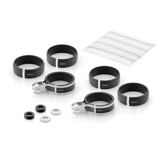 Rizoma Fork Clamp to Mount Indicator Mounting Kit For Front Turn Signals FR228B