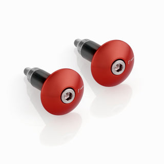 Rizoma Bar Ends / Handlebar Caps MA531R - Red