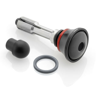 Rizoma Sport R Front Wheel Axle Slider PWR105B - Silver