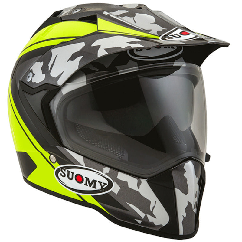 Suomy MX Tourer Desert Helmet - Matt Yellow