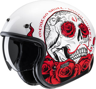 HJC V31 Desto MC-1 Helmet - White Red