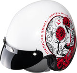 HJC V31 Desto MC-1 Helmet - White Red
