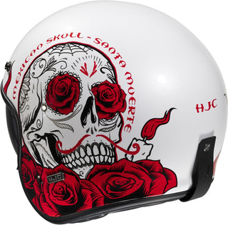 HJC V31 Desto MC-1 Helmet - White Red