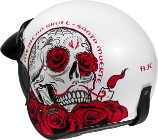 HJC V31 Desto MC-1 Helmet - White Red