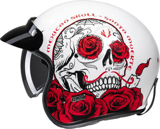 HJC V31 Desto MC-1 Helmet - White Red
