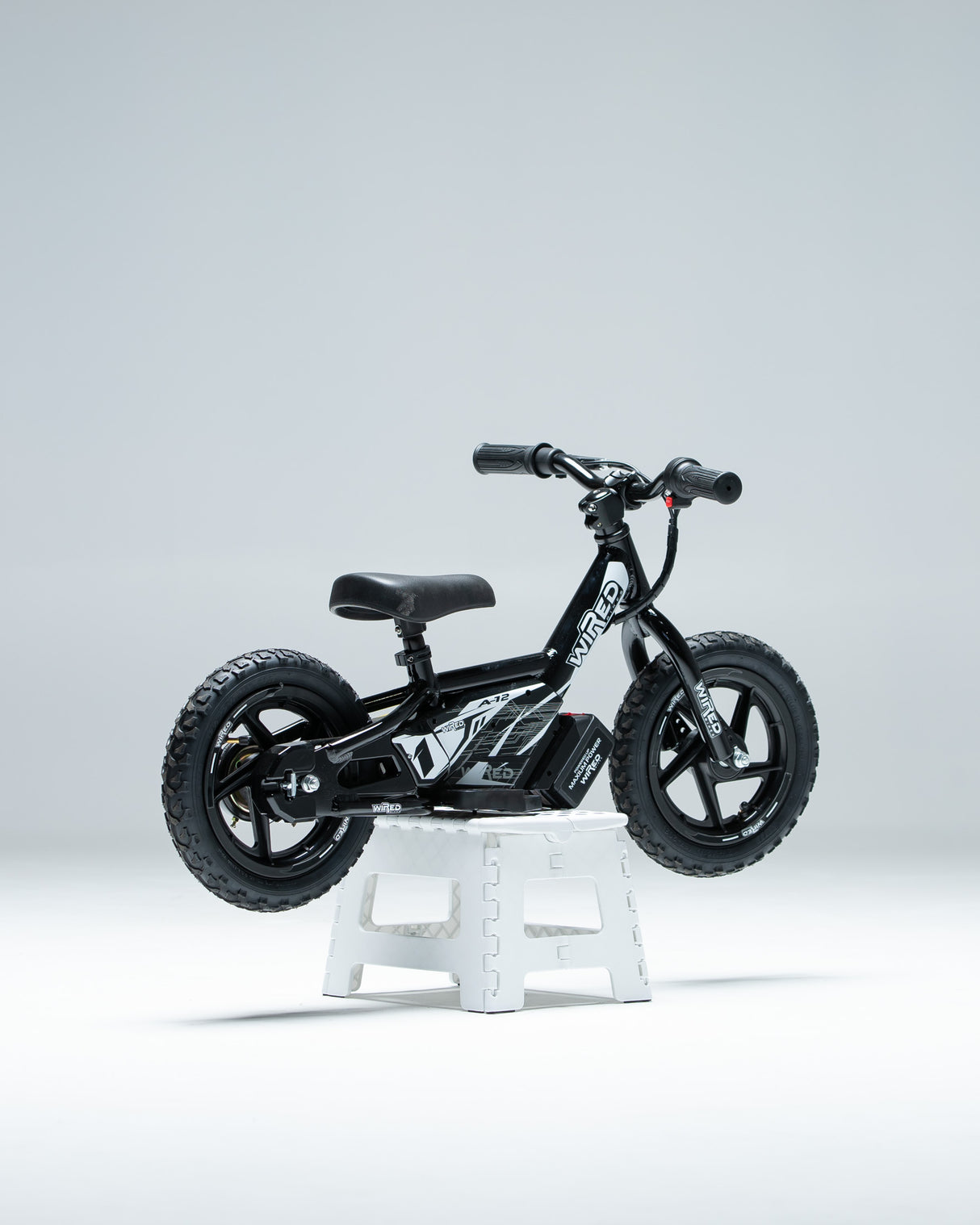 Wired Bikes Electric Balance Bike 12 Inch - Black
