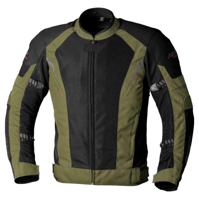 RST Ventilator-XT Pro Ce Textile Jacket - Black-Green