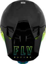 Fly Racing Formula CC Centrum Helmet - Black Blue Hi-Vis