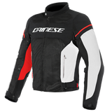 Dainese Air Frame D1 Tex Jacket - Black/White/Red