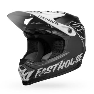 Bell Moto-9 MIPS Youth Helmet - Fasthouse Flying Colors Matte Black/White