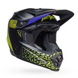 Bell Moto-9 Youth MIPS SE Fasthouse Helmet - Slayco Matt Black/Hi-Viz Yellow