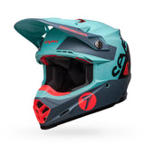 Bell Moto-9S Flex Helmet - Seven Vanguard Le Matt Aqua Black