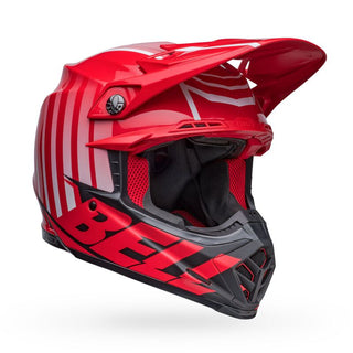 Bell Moto-9S Flex Helmet - Flex Sprint Matt/Gloss Red/Black