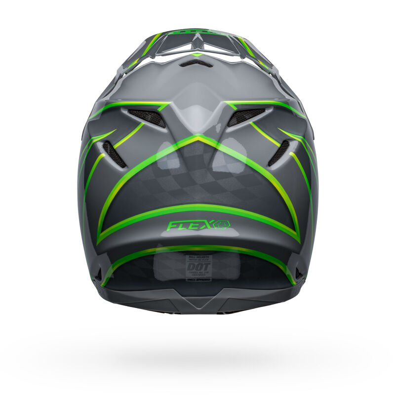 Bell Moto-9S Flex Helmet - Sprite Grey green