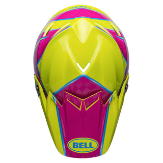 Bell Moto-9S Flex Helmet - Flex Sprite Yellow Magenta