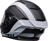 Bell Racestar Dlx Helmet - Tantrum 2 Matt/Gloss Black/White