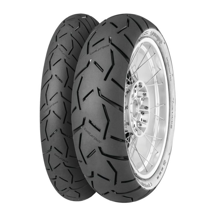 Continental Trail Attack 3 140/80VR17 69V TLR Adventure Tour Rear Tyre