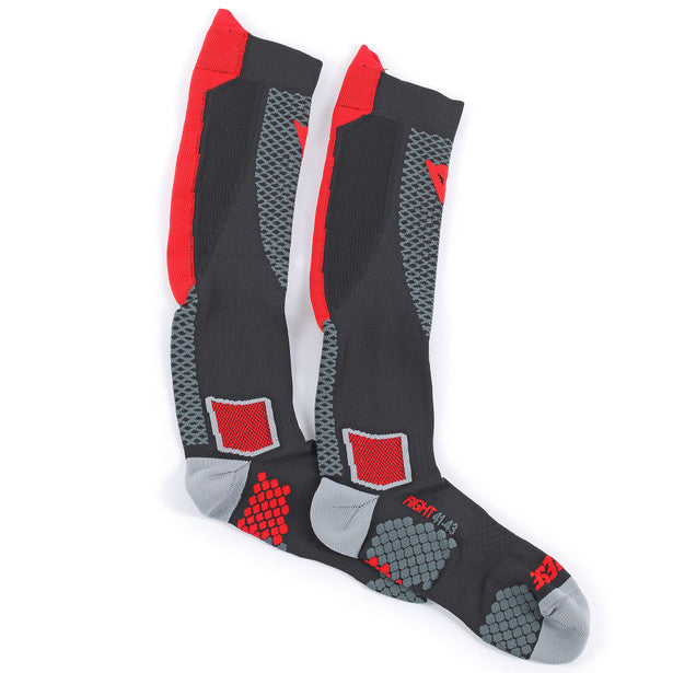 Dainese D-Core High Sock - Black/Red