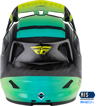 Fly Racing Werx-R MTB/BMX Helmet - Hi-Vis Yellow/Teal