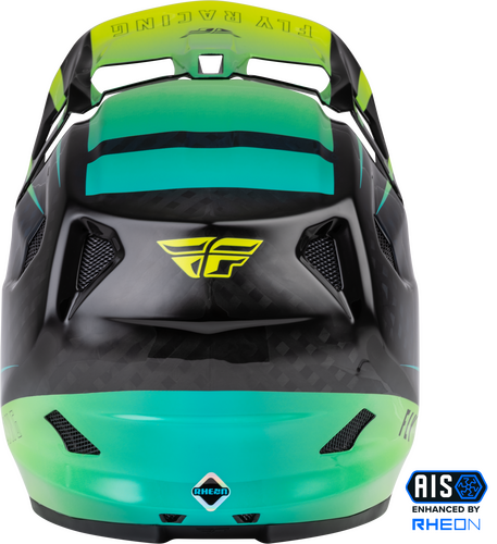 Fly Racing Werx-R MTB/BMX Helmet - Hi-Vis Yellow/Teal