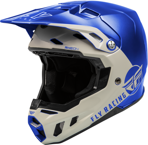 Fly Racing Youth Formula CC Centrum Helmet - Metallic Blue Grey