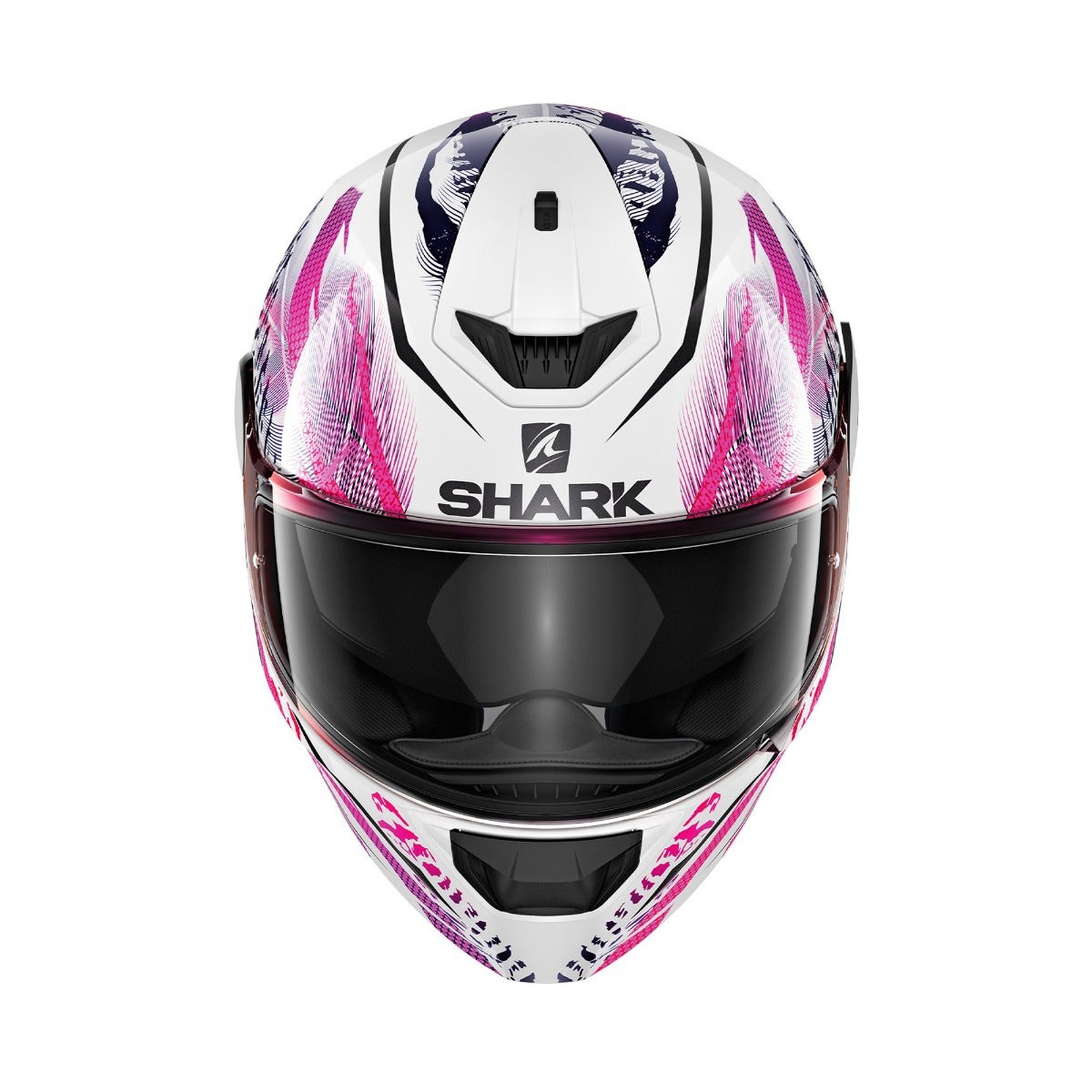 Shark D-Skwal 2 Shigan Helmet White/Black/Violet