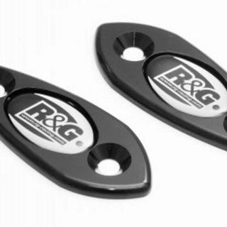R&G Mirror Blanking Plates for the Kawasaki 2009/2010 ZX6R '09-'12