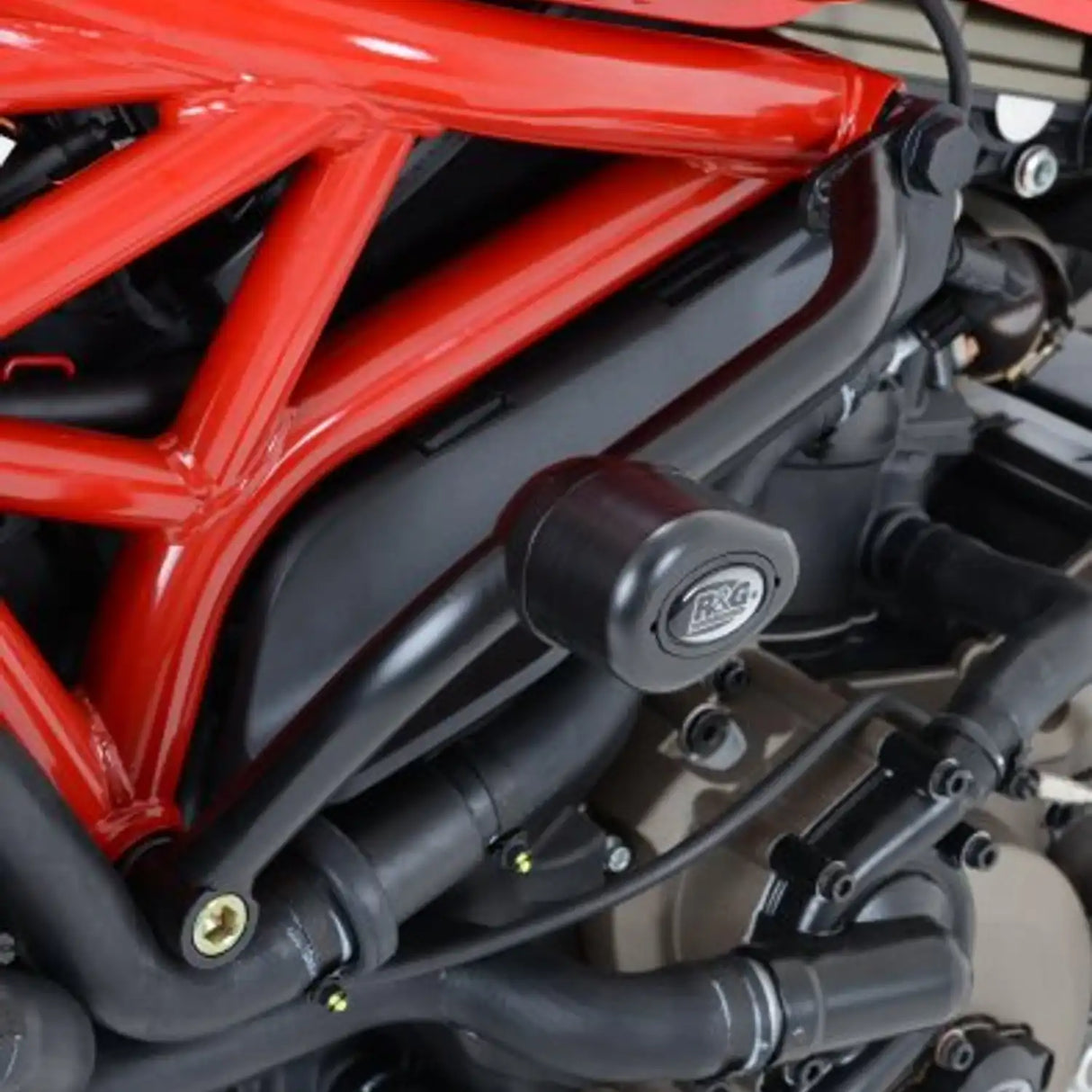 R&G Crash Protectors - Aero Style for Ducati Monster 821, 1200, R & S '14-