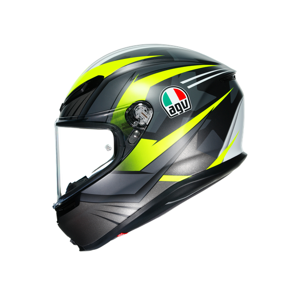AGV K6 Excite Helmet - Camo/Yellow