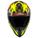 KYT Skyhawk Digger Helmet - Matte Yellow Orange