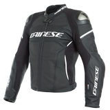 Dainese Racing 3 D-Air Perforated Jacket - Black-Matt/Black-Matt/White