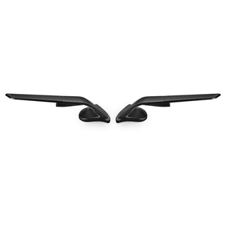 Rizoma Stealth Left & Right Mirrors Pair For Yamaha R1 2020-2021 - Black