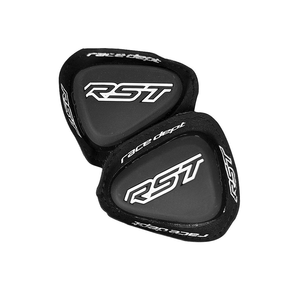RST Race Dept Factory Elbow Sliders – Motorcycle Race Track Protection, Red
