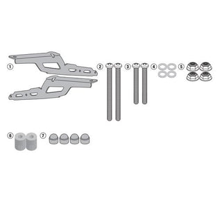 Givi Top Rack YAMA MT10 '16> +M7/M6M