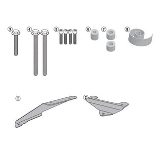 Givi Top Rack SUZ BURG 200 *Monolock