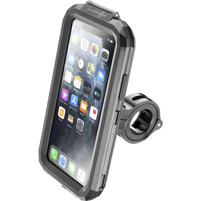Interphone Icase & Handlebar Holder For Motorcycle Iphone 11 Pro Max