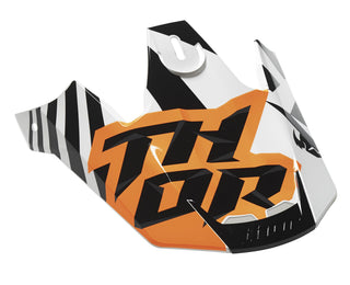 Thor S7 Verge Dazz Helmet Visor Kit - Orange / White