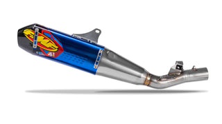 FMF Factory 4.1 RCT Anodized Titanium Slip-On Muffler with Carbon End Cap Kawasaki KX250F