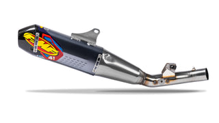FMF Factory 4.1 RCT Anodized Titanium Slip-On Exhaust Muffler with Carbon End Cap Kawasaki KX450
