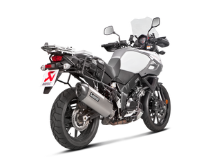 Akrapovic Slip-On System S-S10SO14-HAFT For Suzuki V-Strom 1000 - Titanium - MotoHeaven
