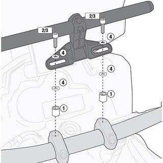 Givi Mount Kit For S900A/S901A 04