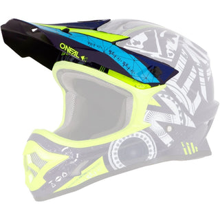 O'Neal 2019 3SRS Helium Replacement Helmet Peak - Blue