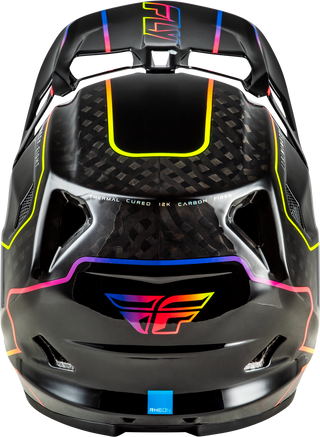 Fly Racing Werx-R MTB/BMX Flow Helmet - Black Carbon/Black/Multi
