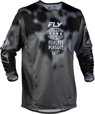 Fly Racing 2027 Kinetic MX Blur Jersey - Black / Gray