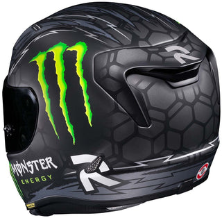 HJC RPHA 12 Quartararo Replica MC5 Helmet - Black/Grey/Green