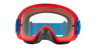 Oakley O Frame 2.0 Pro Angle Red Goggles With Clear Lens