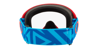 Oakley O Frame 2.0 Pro Angle Red Goggles With Clear Lens