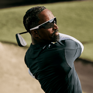 Oakley Meta Vanguard Sunglasses With Prizm Black Lens - White